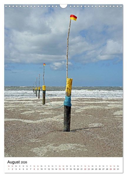 Produktbild: Norderney - Inselliebe (Wandkalender 2026 DIN A3 hoch), CALVENDO Monatskalender