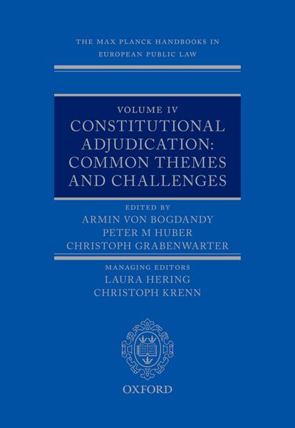 Produktbild: The Max Planck Handbooks in European Public Law