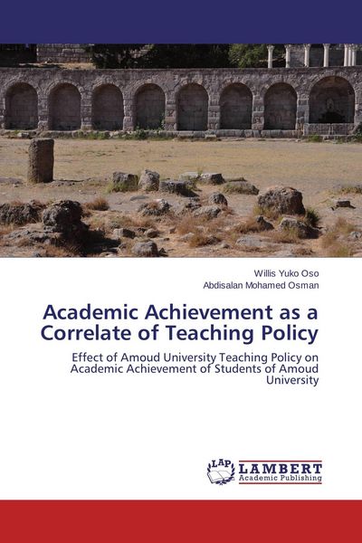 Produktbild: Academic Achievement as a Correlate of Teaching Policy