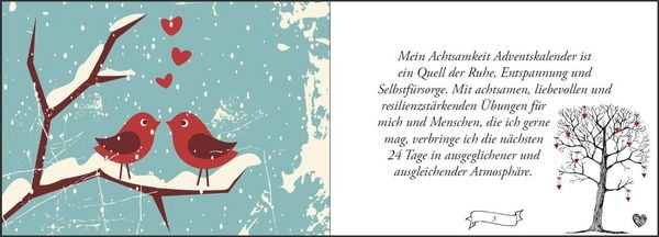 Produktbild: Mein Achtsamkeit Adventskalender - F&uuml;r mich und Menschen, die ich gerne mag