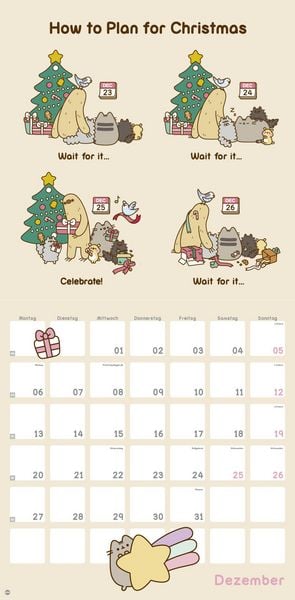 Produktbild: Pusheen Broschurkalender