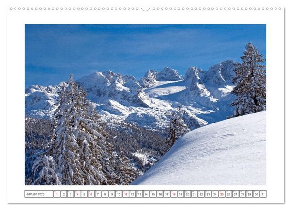 Produktbild: Herzliche Gr&uuml;&szlig;e aus Gosau (Wandkalender 2026 DIN A2 quer), CALVENDO Monatskalender