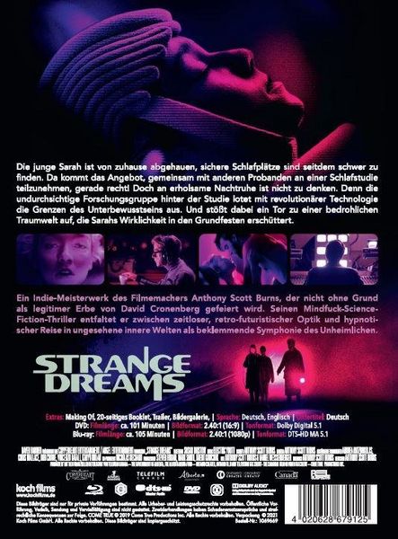 Produktbild: Strange Dreams - Mediabook (+ DVD)
