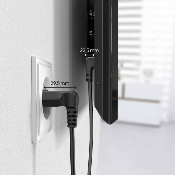 Produktbild: Hama 00223282 Strom Netzkabel Schwarz 1.5m