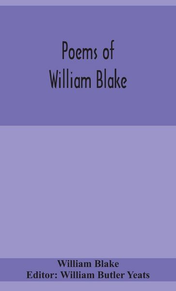 Produktbild: Poems Of William Blake