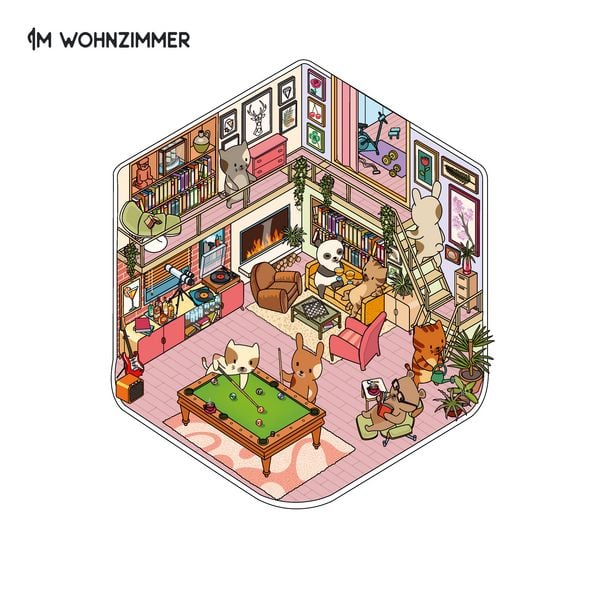 Produktbild: Mini-Sticker-Szenen - Cozy Mini-Homes I 3D-Sticker