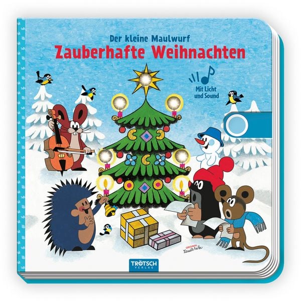 Produktbild: Tr&ouml;tsch Der kleine Maulwurf Soundbuch mit Licht Zauberhafte Weihnachten