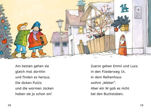Produktbild: Leseprofis &ndash; Das sch&ouml;nste Weihnachtsgeschenk der Welt, 1. Klasse