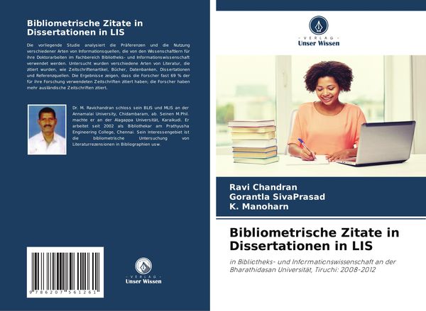 Produktbild: Bibliometrische Zitate in Dissertationen in LIS