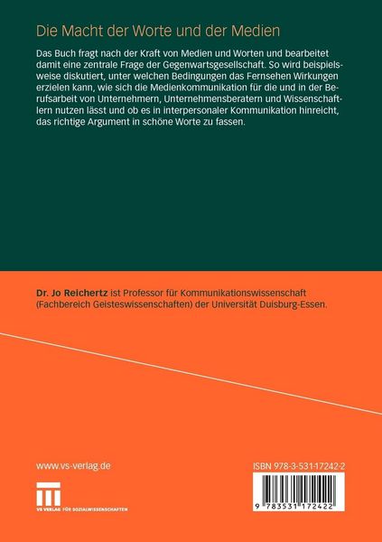 Produktbild: Die Macht der Worte und der Medien