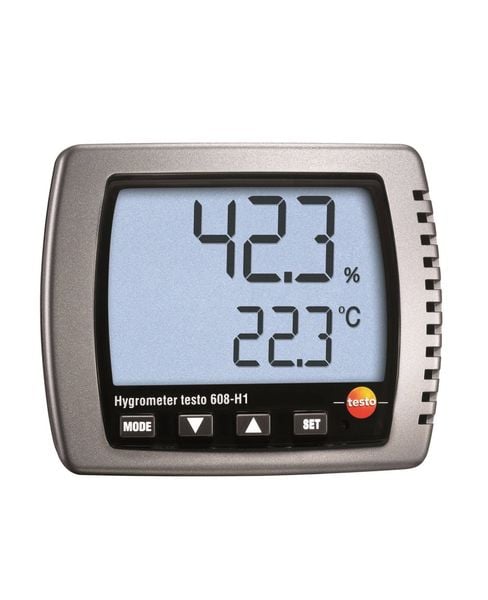 Testo 608-H1 Luftfeuchtemessgerät (Hygrometer) 10% rF 98% rF Taupunkt-/Schimmelwarnanzeige