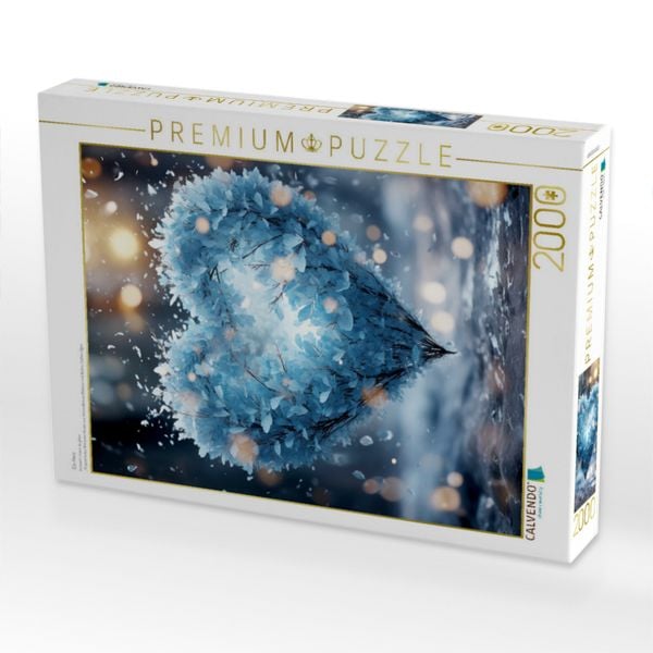 Produktbild: CALVENDO Puzzle Eis-Herz | 2000 Teile Lege-Gr&ouml;&szlig;e 90x67cm Foto-Puzzle f&uuml;r gl&uuml;ckliche Stunden