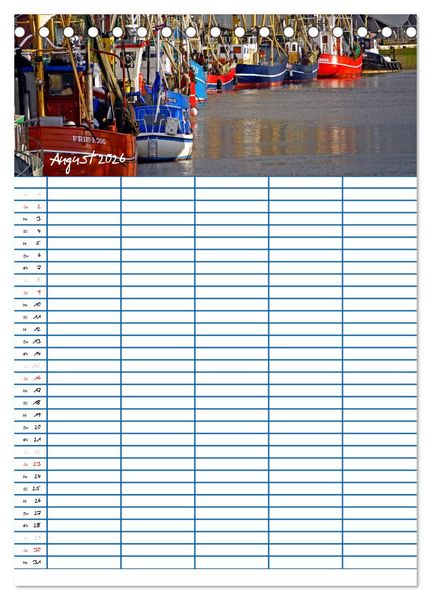Produktbild: Meer Zeit f&uuml;r uns! (Tischkalender 2026 DIN A5 hoch), CALVENDO Monatskalender