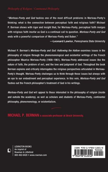 Produktbild: Merleau-Ponty and God