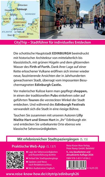 Produktbild: Reise Know-How CityTrip Edinburgh