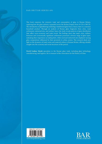 Produktbild: The Trading and Consumption of Roman Glass in Britain 43 - 500 CE
