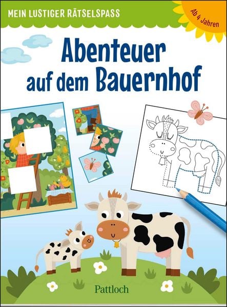 Produktbild: Mein lustiger R&auml;tselspa&szlig; &ndash; Abenteuer auf dem Bauernhof