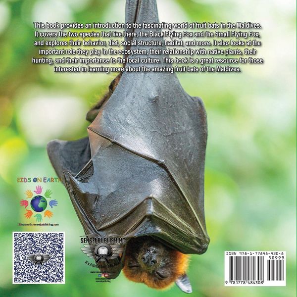 Produktbild: KIDS ON EARTH Wildlife Adventures - Explore The World - Fruit Bat - Maldives