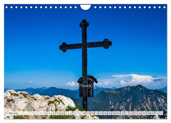 Produktbild: Sehnsuchtsziel Berge - Unterwegs in den Bergwelt rund um M&uuml;nchen (Wandkalender 2026 DIN A4 quer), CALVENDO Monatskalender