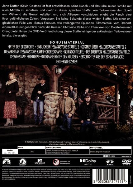 Produktbild: Yellowstone - Staffel 2 [4 DVDs]