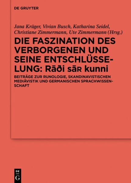 Produktbild: Die Faszination des Verborgenen und seine Entschl&uuml;sselung &ndash; Rāđi sa&iquest; kunni