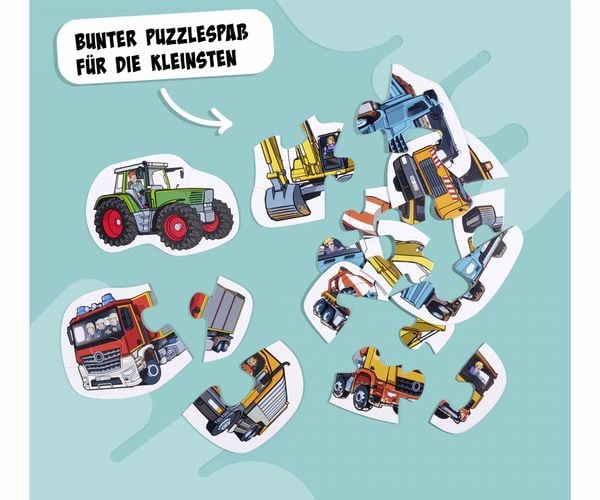 Produktbild: 6 Erste Puzzles &ndash; Fahrzeuge