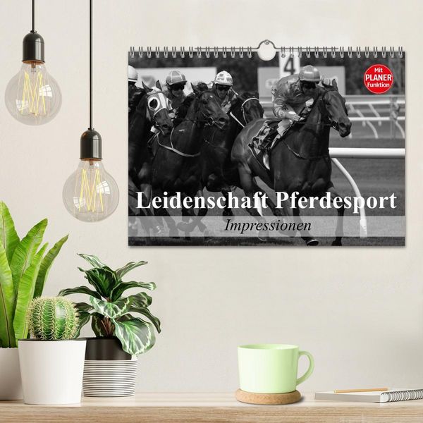 Produktbild: Leidenschaft Pferdesport - Impressionen (Wandkalender 2026 DIN A4 quer), CALVENDO Monatskalender