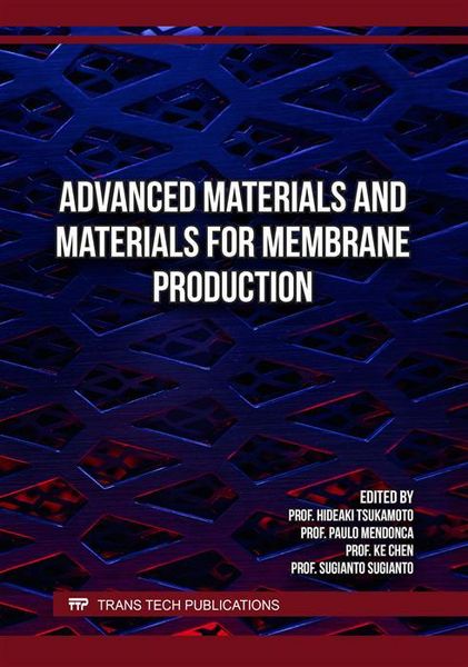 Produktbild: Advanced Materials and Materials for Membrane Production