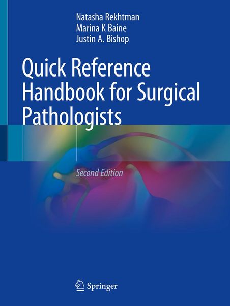 Produktbild: Quick Reference Handbook for Surgical Pathologists