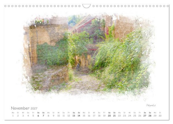 Produktbild: Romantisches P&eacute;rigord (Wandkalender 2027 DIN A3 quer), CALVENDO Monatskalender
