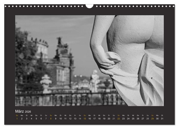 Produktbild: Dresdens stille Gesten (Wandkalender 2026 DIN A3 quer), CALVENDO Monatskalender