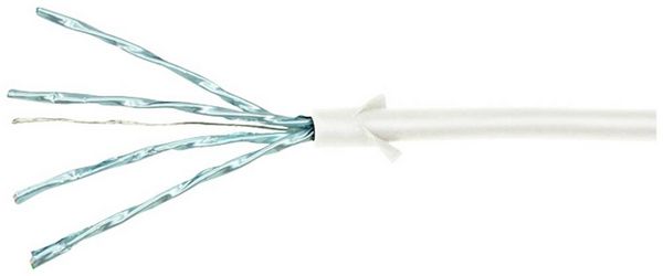 Produktbild: LogiLink CQ9061S RJ45 Patchkabel CAT 6a U/FTP 3.00m Wei&szlig; extrem d&uuml;nn, Flammwidrig, Flexibel, Folienschirm, Halogenfrei, mit