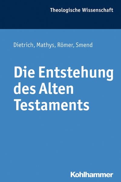 Produktbild: Die Entstehung des Alten Testaments