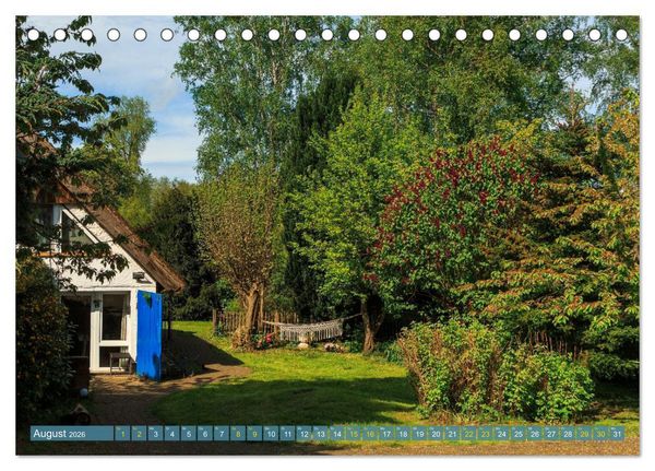 Produktbild: Buschvitz - Geografischer Mittelpunkt der Insel R&uuml;gen (Tischkalender 2026 DIN A5 quer), CALVENDO Monatskalender