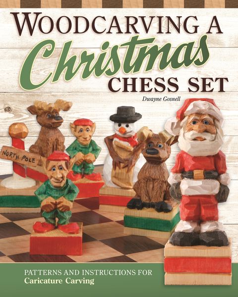 Produktbild: Woodcarving a Christmas Chess Set