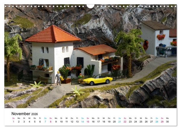 Produktbild: Bella Italia im Modell (Wandkalender 2026 DIN A3 quer), CALVENDO Monatskalender