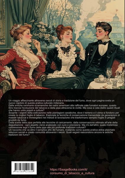 Produktbild: Tabagismo e Cultura del Fumo: Storia e Tradizione del Fumare la Pipa
