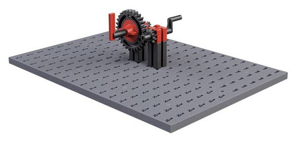 Produktbild: Fischertechnik 569020 - PROFI Mechanics, 12 Modelle, Baukasten, Konstruktionsspielzeug