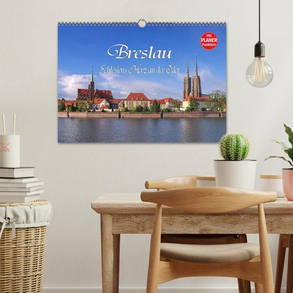 Produktbild: Breslau - Schlesiens Herz an der Oder (Wandkalender 2026 DIN A3 quer), CALVENDO Monatskalender