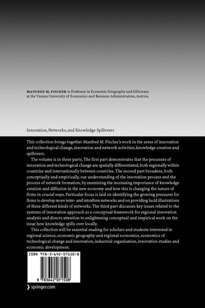 Produktbild: Innovation, Networks, and Knowledge Spillovers