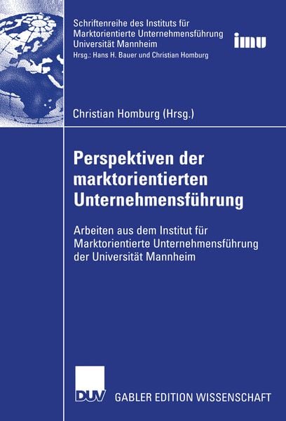Produktbild: Perspektiven der marktorientierten Unternehmensf&uuml;hrung