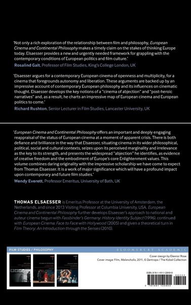 Produktbild: European Cinema and Continental Philosophy