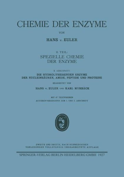 Produktbild: Die hydrolysierenden Enzyme der Nucleins&auml;uren, Amide, Peptide und Proteine