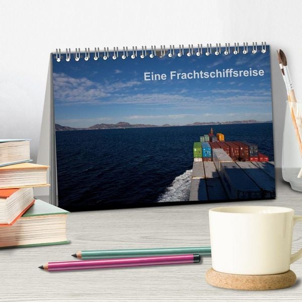 Produktbild: Eine Frachtschiffreise (Tischkalender 2027 DIN A5 quer), CALVENDO Monatskalender