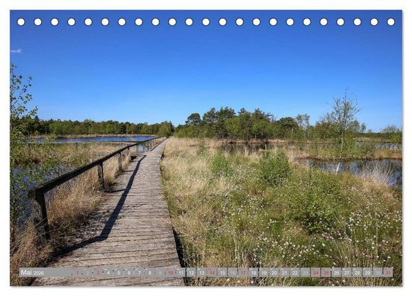 Produktbild: Pietzmoor - ein Hochmoor in der L&uuml;neburger Heide (Tischkalender 2026 DIN A5 quer), CALVENDO Monatskalender