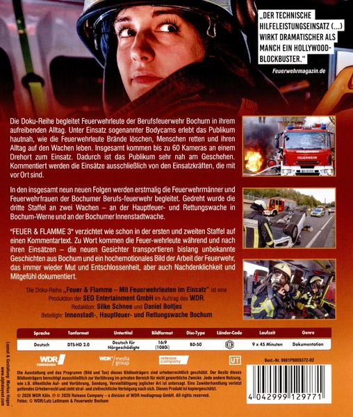 Produktbild: Feuer und Flamme - Mit Feuerwehrm&auml;nnern im Einsatz - Staffel 3
