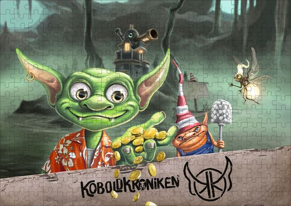 Produktbild: KoboldKroniken. Puzzle im Buch. Voll verheinzelt. 300 Teile
