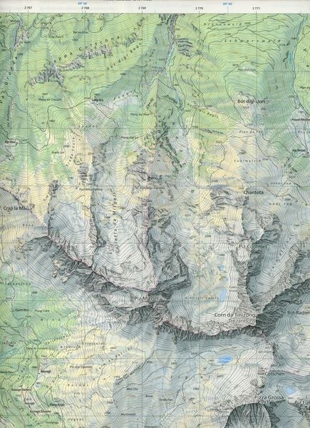 Produktbild: Swisstopo 1 : 25 000 Savognin