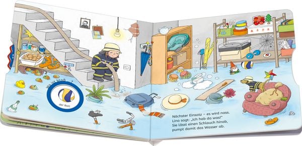 Produktbild: Wo ist blo&szlig; &hellip;? - Mein Feuerwehr-Buch zum Sachen suchen