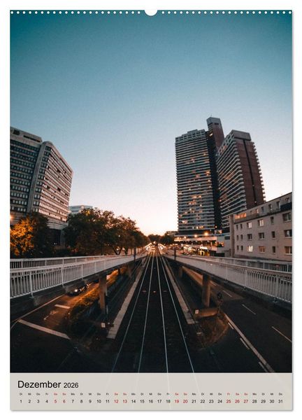 Produktbild: K&ouml;ln &ndash; Urbane Fotografien (Wandkalender 2026 DIN A2 hoch), CALVENDO Monatskalender
